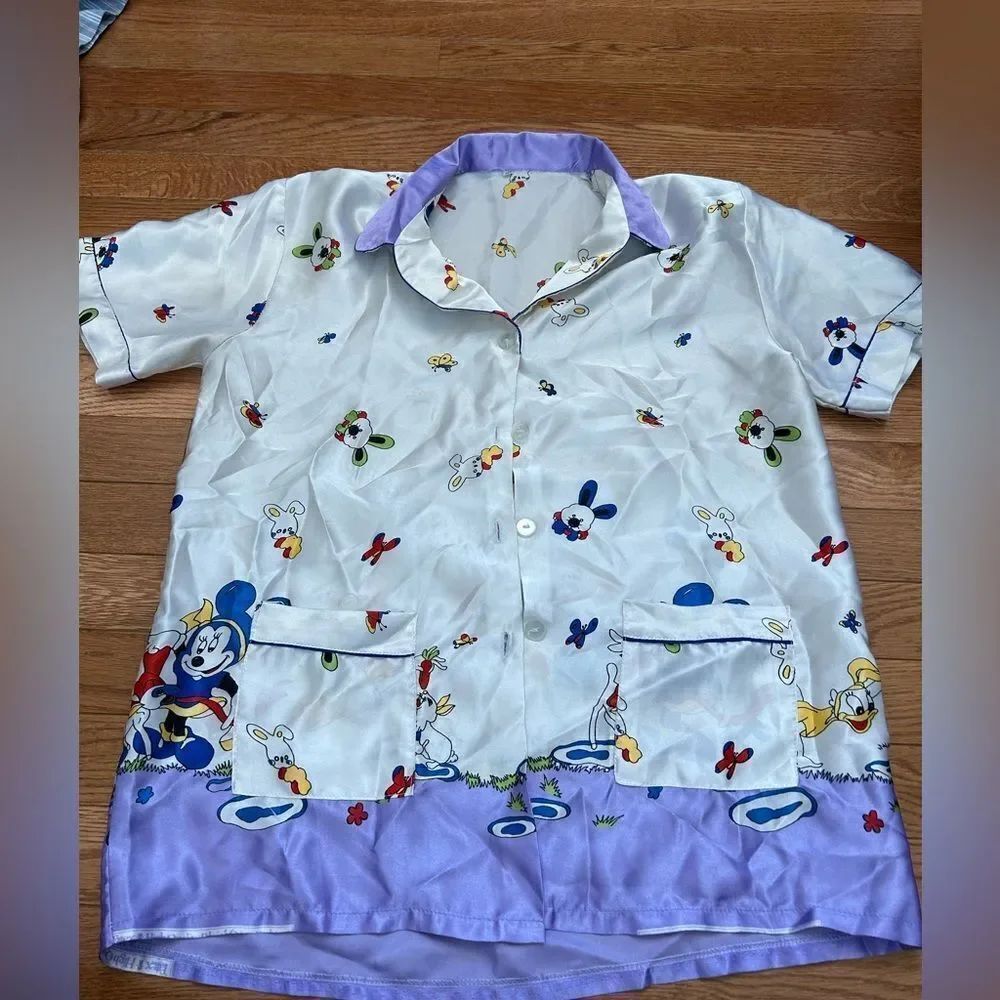 Vintage Bunny Disney Silky Pajama Set